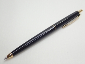 V338　文房具　ボールペン　PILOT　パイロット　ブラック×ゴールドカラー　ヴィンテージ　Vintage Pen