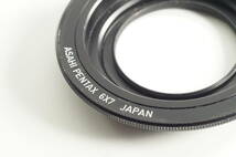 268『キレイ』ASAHI PENTAX 6x7 REVERSE ADAPTER　アサヒペンタックス リバースアダプター　67ｍｍ 大接写用補助リング_画像2