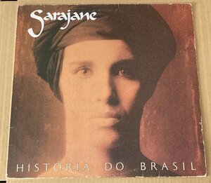 BRA盤87年オリジ!Carlinhos Brown参加！ポップでダンサブルなAXE〜レゲエ〜80'S バイーア産MPBの好盤！Sarajane /Historia Do Brasil