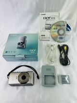 Canon IXY 10S デジカメ 動作ok PC1467 ゴールド 箱付き M7_画像1