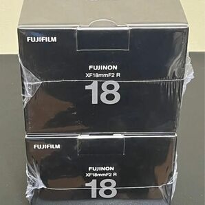 2個セット FUJIFILM FUJINON XF18mm F2 R 並行輸入品 富士フイルム Xマウント フジノンレンズ