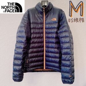 週末限定お値下げ 》ノースフェイス　ライトダウン　ネイビー【M】USA規格 THE NORTH FACE ダウンジャケット