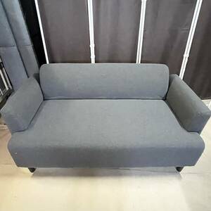 f*#[ beautiful goods ]IKEA HEMLINGBY Hem ring Be sofa k knee sa dark gray fabric sofa 2 seater .* personal delivery possibility. 