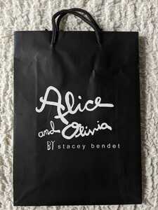 alice+olivia アリスアンドオリビア■ショッパー 紙袋