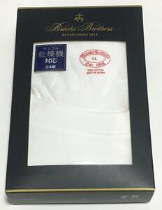 BROOKS BROTHERS　Tシャツ 日本製 綿100　LL　ブルックスブラザーズ