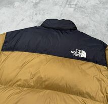 1円　良品　ザノースフェイス　THE NORTH FACE 　ヌプシ　ダウンジャケット　XXLサイズ　ブラウン系　6555_画像4