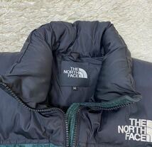 1円　良品　ザノースフェイス　THE NORTH FACE 　ヌプシ　ダウンジャケット　Mサイズ　ND91631 グリーン系　4871_画像5