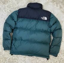 1円　良品　ザノースフェイス　THE NORTH FACE 　ヌプシ　ダウンジャケット　Mサイズ　ND91631 グリーン系　4871_画像3