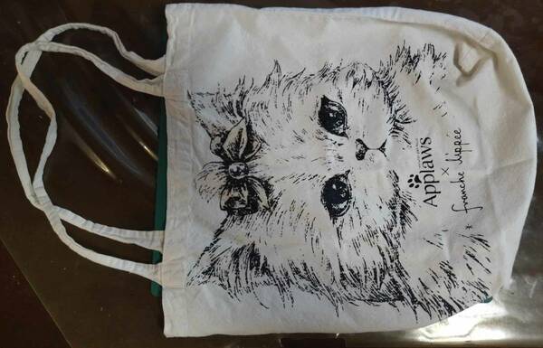 非売品 アプローズ フランシュリッペ エコバッグ トート バッグ 猫 ネコ ねこ CAT Applaws franche lippee reusable tote eco bag