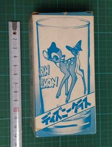 非売品 昭和 レトロ キリンレモン ディズニーグラス バンビ ディズニー グラス KIRIN LEMON Disney BAMBI glass