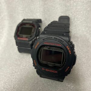 CASIO G-SHOCK 腕時計★カシオ/ジーショック/1545/DW-5750RE/DW-5600CLブラック/ウォッチ/Watch