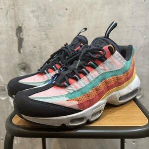 AIR MAXナイキ エアマックス 95 ブラックヒストリーマンス マルチカラー