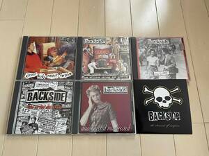 ★Backside CDセット★adhesive/2fast4u/belvedele/nofx/strung out/skatepunk