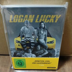 ※国内プレイヤー再生不可 ローガン・ラッキー スチールブック／Blu-ray