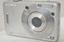 ジャンク扱い ソニー SONY Cyber-Shot DSC-W50 シルバー ♯A5136_画像1