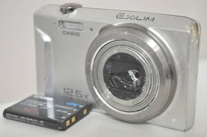 ジャンク扱い・部品取り用などに カシオ CASIO EXILIM EX-ZS160 シルバー ♯A5154