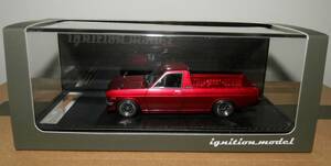 イグニッションモデル IG1120 1/43 Nissan Sunny Truck (B121) Long Red Metallic