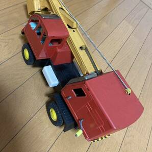 アンティーク ブリキ おもちゃ U-12 SHOVEL TRUCK FRICTION POWERED ショベルカー レトロの画像4