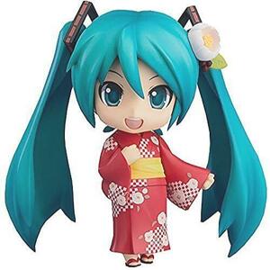 ● ねんどろいど キャラクター・ボーカル・シリーズ01 初音ミク 浴衣Ver. 夏椿 ノンスケール ABS&PVC製 塗装済み可動フィギュア 一点限り