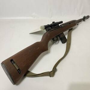 1円〜 メーカー不明 木製ライフル CAL.30 M1 Carbine 木製ストック カービン モデルガン MGCスコープ