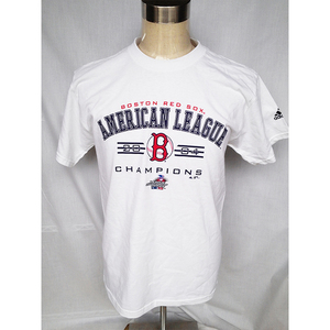 MLB ボストン レッドソックス RED SOX 2004 ワールドシリーズ チャンピオン Tシャツ 半袖Tシャツ L　1346