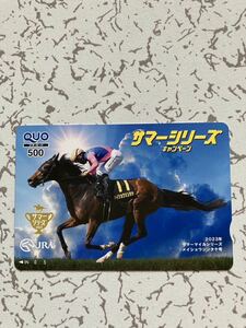 競馬　メイショウシンタケ　クオカード500円（未使用）　送料無料、匿名配送になります