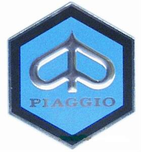 Vespa Vespa PX P PK hexagon emblem Piaggio 31x36mm