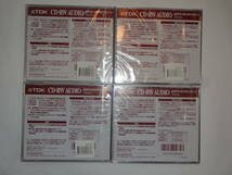 【4枚セット】TDK CD-RWXA74 録音用CD-RW 音楽用CD-RW 74分 シンガポール製【未開封・新品】送料無料_画像2