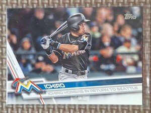 2017 Topps Update #US80 ICHIRO SUZUKI Friendly Fire Miami Marlins New York Yankees Seattle Mariners Orix Blue Wave