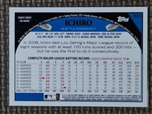 2009 Topps #300 ICHIRO SUZUKI Seattle Mariners Orix Blue Wave_画像2