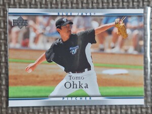 2007 Upper Deck Series 2 #998 TOMOKAZU OHKA Toronto BlueJay's Milwaukee Brewers Washington Nationals Montreal Expos Boston Red Sox