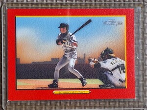 2005 Topps Turkey Red #50 ICHIRO SUZUKI Red At Bat Checklist Seattle Mariners Orix Blue Wave