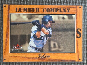 2003 Fleer Tradition #11 Of 30 LC ICHIRO SUZUKI Lumber Company Seattle Mariners Orix Blue Wave