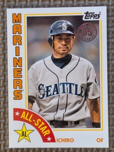 2019 Topps Series 2 #84AS-I ICHIRO SUZUKI 1985 All-Star 35th Anniversary Seattle Mariners Orix Blue Wave