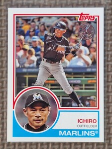 2018 Topps Series 1 #83-67 ICHIRO SUZUKI 1983 Miami Marlins New York Yankees Seattle Mariners Orix Blue Wave