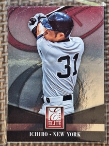 2014 Panini Elite #34 ICHIRO SUZUKI New York Yankees Seattle Mariners Orix Blue Wave