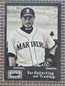 2009 Topps Heritage Mayo's #TME-IS ICHIRO SUZUKI Seattle Mariners Orix Blue Wave