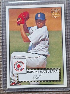 2007 Topps 1952 #50 DAISUKE MATSUZAKA RC Action Variation Boston Red Sox Saitama Seibu Lions