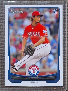 2012 Bowman #50 YU DARVISH RC Texas Rangers Hokkaido Nippon Ham Fighters