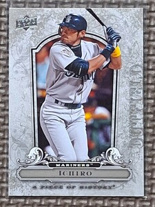 2008 Upper Deck A Piece Of History #86 ICHIRO SUZUKI Seattle Mariners Orix Blue Wave