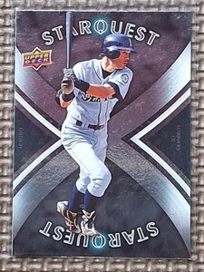 2008 Upper Deck Series 2 #SQ-46 ICHIRO SUZUKI Starquest Common Seattle Mariners Orix Blue Wave