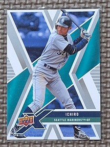 2008 Upper Deck X #87 ICHIRO SUZUKI Seattle Mariners Orix Blue Wave