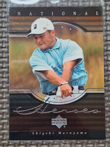 2001 Upper Deck Golf #NH2 SHIGEKI MARUYAMA National Heroes Japan