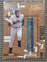 2004 Donruss Leather & Lumber #130 ICHIRO SUZUKI Seattle Mariners Orix Blue Wave_画像1