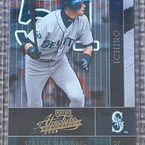 2002 Playoff Absolute Memorabilia #128 ICHIRO SUZUKI Seattle Mariners Orix Blue Waveの画像1