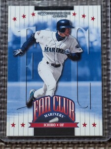 2002 Donruss #212 ICHIRO SUZUKI Fan Club Seattle Mariners Orix Blue Wave