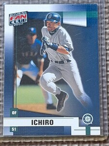 2002 Donruss Fan Club #147 ICHIRO SUZUKI Seattle Mariners Orix Blue Wave