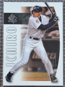 2002 Upper Deck SP Authentic #12 ICHIRO SUZUKI Seattle Mariners Orix Blue Wave