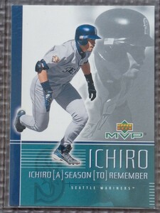 2002 Upper MVP #19 ICHIRO SUZUKI A Season To Remember Seattle Mariners Orix Blue Wave