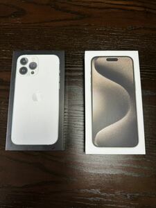 13 Pro Max iPhone 15 Pro Max 2箱【空箱・本体はありません】